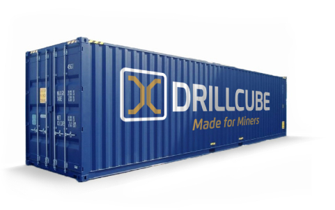 Blue Shipping Container